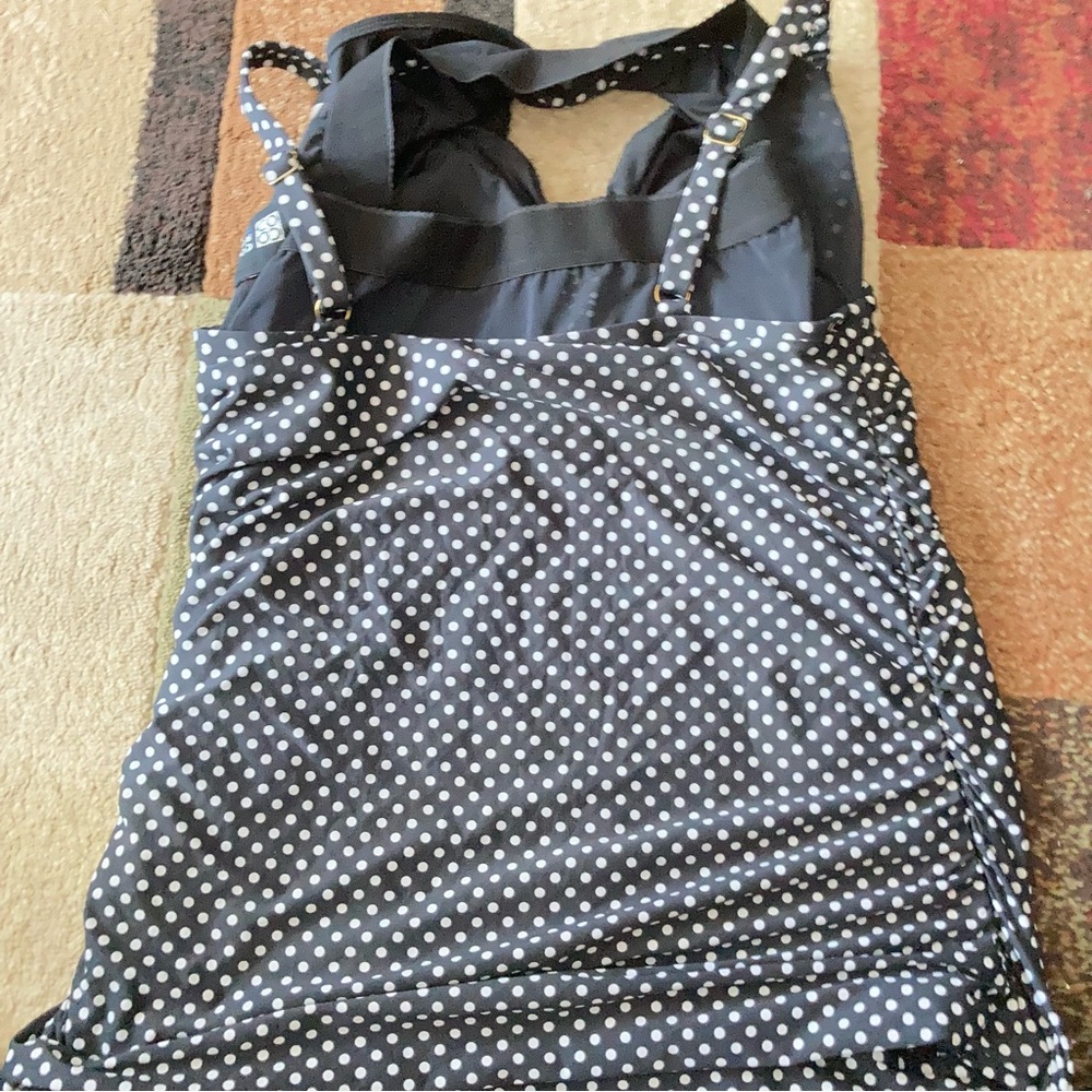 Black and White Polka Dot top